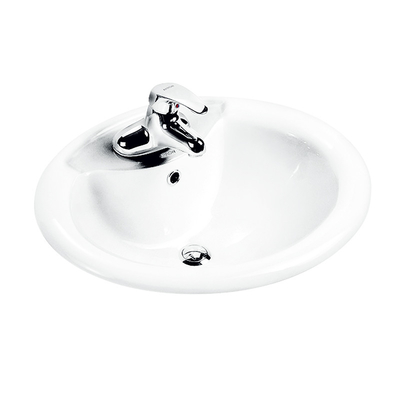 White Glazed Under Counter Basin 585x470x220mm Sanitary Ware